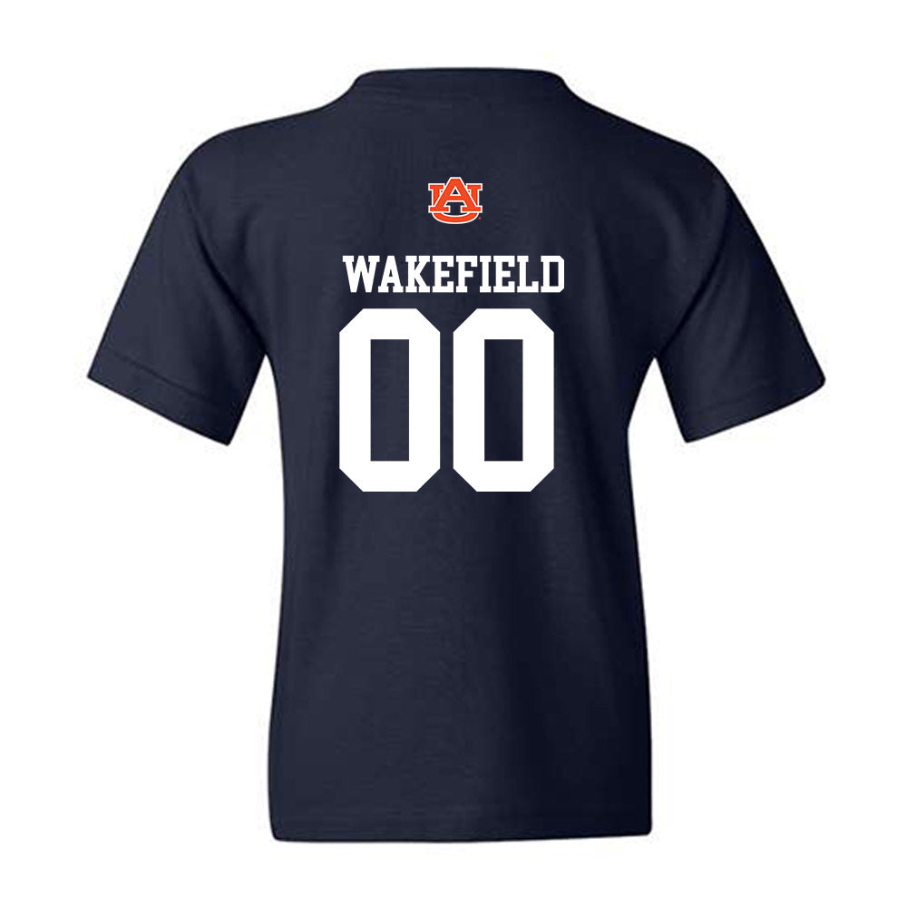 Auburn - NCAA Football : Travis Wakefield - Replica Shersey Youth T-Shirt-1