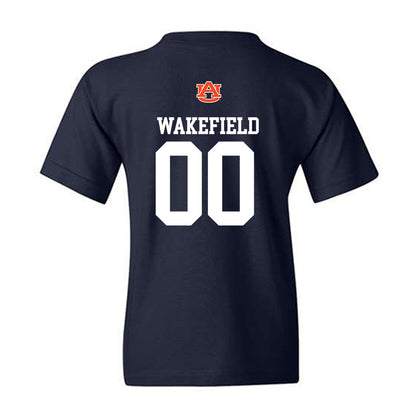 Auburn - NCAA Football : Travis Wakefield - Replica Shersey Youth T-Shirt-1