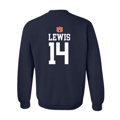 Auburn - NCAA Football : Robert Lewis - Replica Shersey Crewneck Sweatshirt