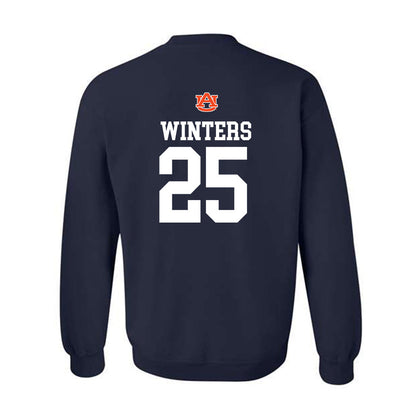 Auburn - NCAA Football : Eric Winters - Replica Shersey Crewneck Sweatshirt-1