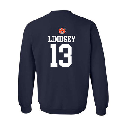 Auburn - NCAA Football : TJ Lindsey - Replica Shersey Crewneck Sweatshirt