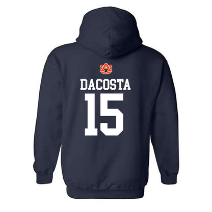 Auburn - NCAA Women's Volleyball : Alexis Dacosta - Replica Shersey Hooded Sweatshirt-1