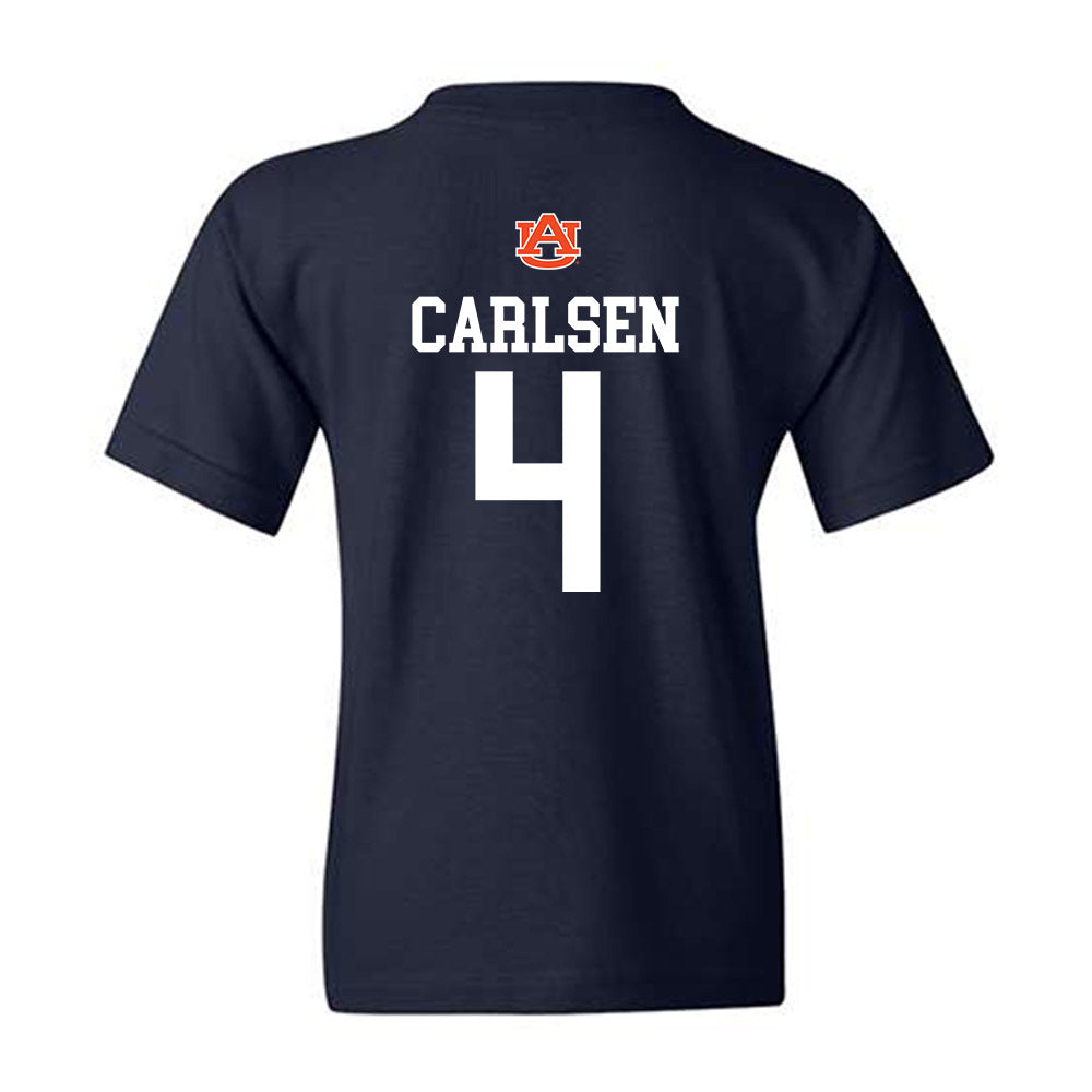Auburn - NCAA Women's Volleyball : baileigh carlsen - Replica Shersey Youth T-Shirt-1