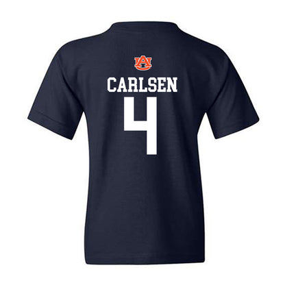 Auburn - NCAA Women's Volleyball : baileigh carlsen - Replica Shersey Youth T-Shirt-1