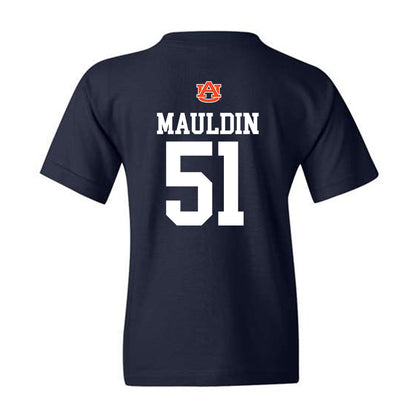 Auburn - NCAA Baseball : Ty Mauldin - Replica Shersey Youth T-Shirt