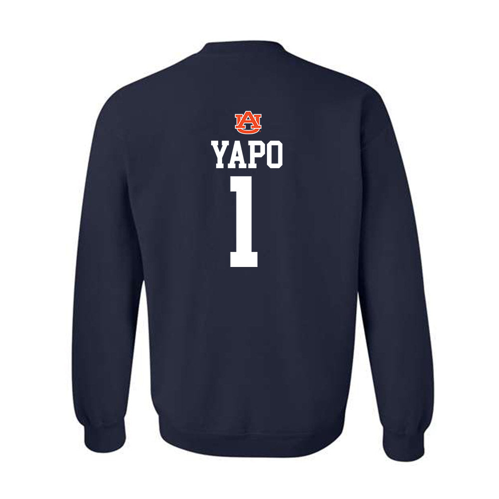 Auburn - NCAA Women's Soccer : Ayana Yapo - Replica Shersey Crewneck Sweatshirt