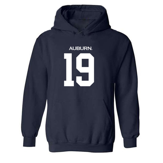 Auburn - NCAA Softball : Blayne Godfrey - Replica Shersey Hooded Sweatshirt-0