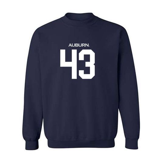Auburn - NCAA Football : Caleb Wheatland - Replica Shersey Crewneck Sweatshirt-0