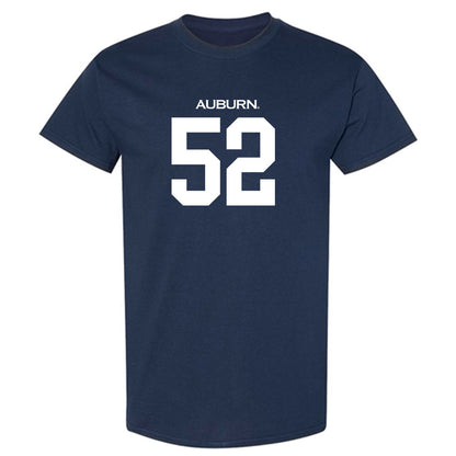 Auburn - NCAA Baseball : Tanner Waldrop - Replica Shersey T-Shirt-0