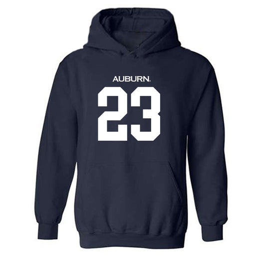 Auburn - NCAA Women's Volleyball : Shanelle Puetz - Replica Shersey Hooded Sweatshirt-0