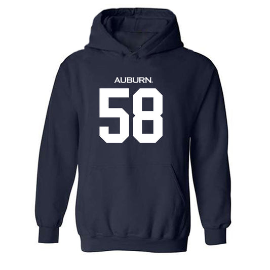 Auburn - NCAA Football : Tai Buster - Replica Shersey Hooded Sweatshirt-0