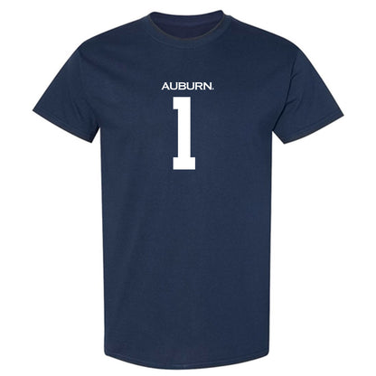 Auburn - NCAA Men's Basketball : JP Pegues - Replica Shersey T-Shirt