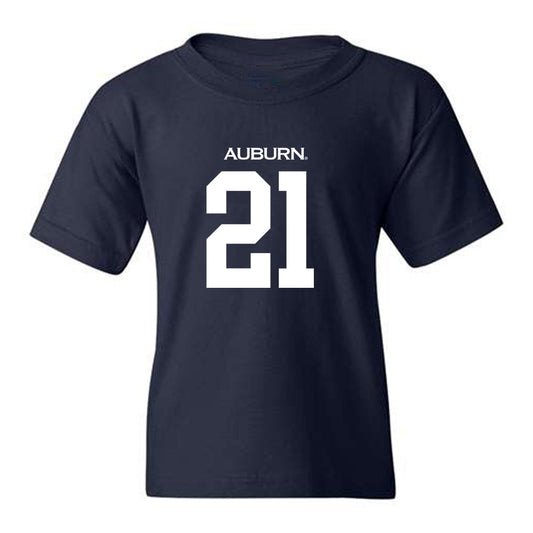 Auburn - NCAA Football : Caleb Wooden - Replica Shersey Youth T-Shirt