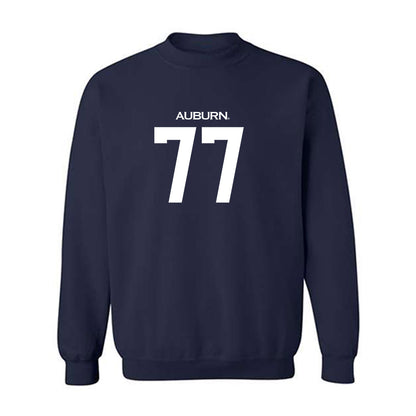 Auburn - NCAA Football : Jeremiah Wright - Replica Shersey Crewneck Sweatshirt