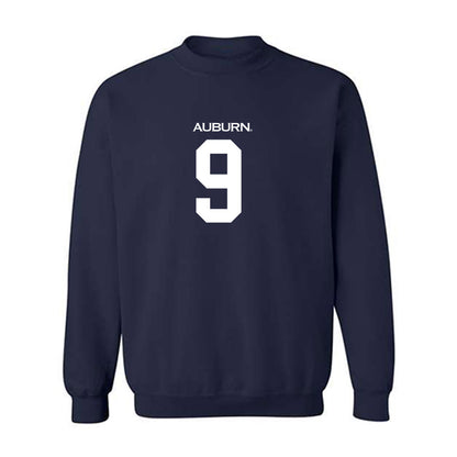 Auburn - NCAA Baseball : Jett Johnston - Replica Shersey Crewneck Sweatshirt-0