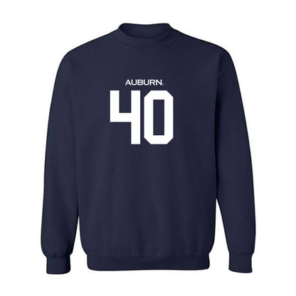 Auburn - NCAA Baseball : Cameron Tilly - Replica Shersey Crewneck Sweatshirt