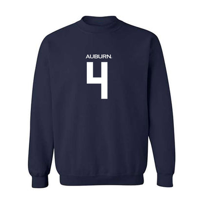 Auburn - NCAA Men's Basketball : Johni Broome - Replica Shersey Crewneck Sweatshirt