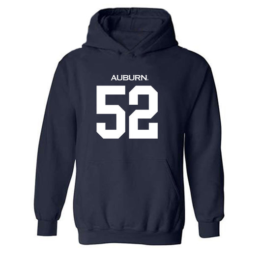 Auburn - NCAA Football : William Grier McDuffie - Replica Shersey Hooded Sweatshirt