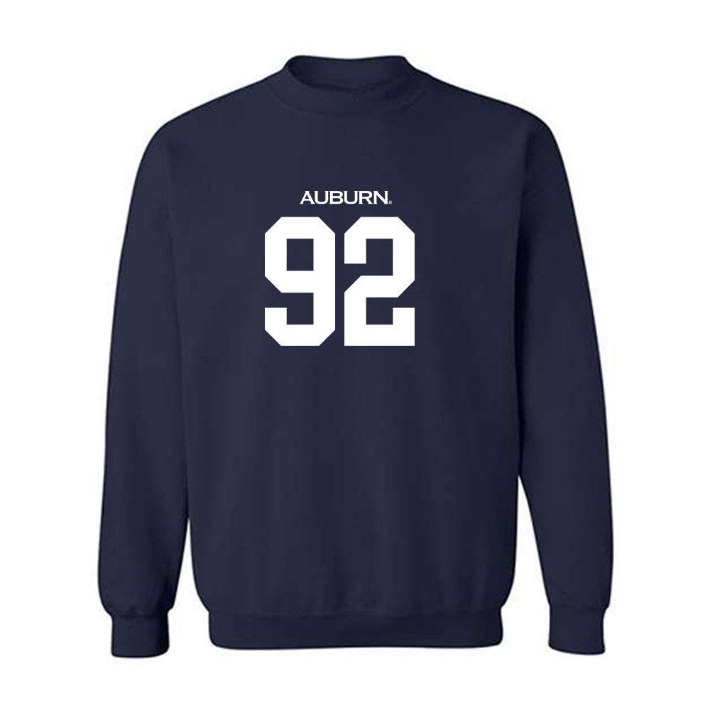 Auburn - NCAA Football : Jay Hardy - Replica Shersey Crewneck Sweatshirt-0