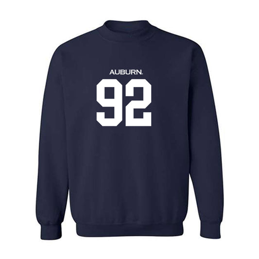 Auburn - NCAA Football : Jay Hardy - Replica Shersey Crewneck Sweatshirt-0