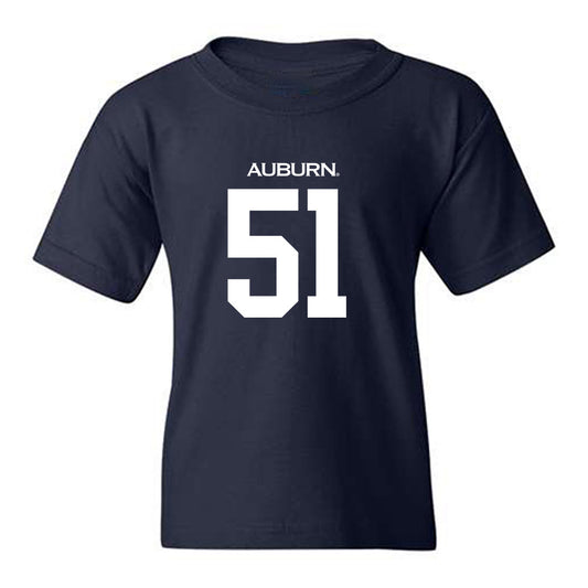 Auburn - NCAA Football : Kail Ellis - Replica Shersey Youth T-Shirt-0