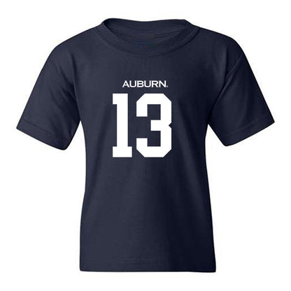 Auburn - NCAA Football : Raion Strader - Replica Shersey Youth T-Shirt-0