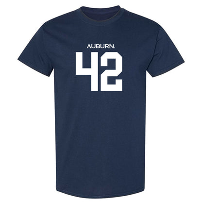 Auburn - NCAA Baseball : Abe Chancellor - Replica Shersey T-Shirt-0