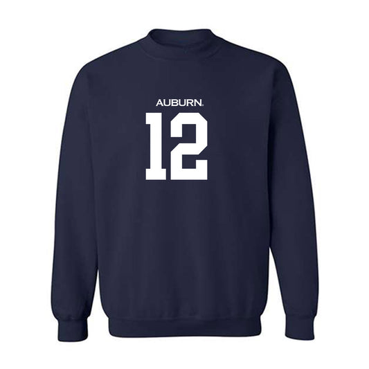 Auburn - NCAA Women's Basketball : Mar'shaun Bostic - Replica Shersey Crewneck Sweatshirt