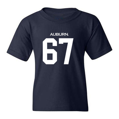 Auburn - NCAA Football : Broderick Shull - Replica Shersey Youth T-Shirt-0