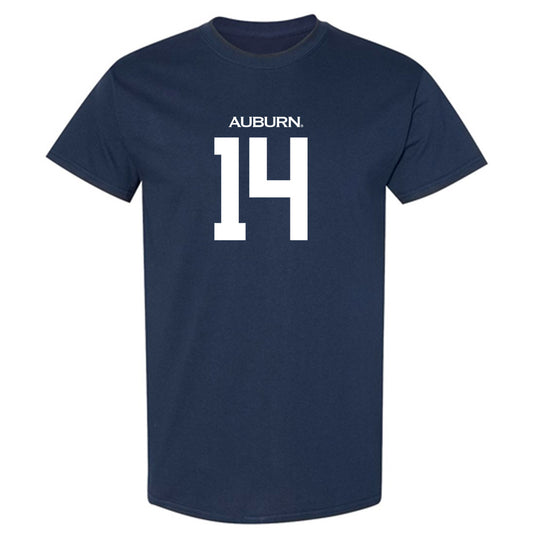 Auburn - NCAA Football : Hudson Kaak - Replica Shersey T-Shirt-0