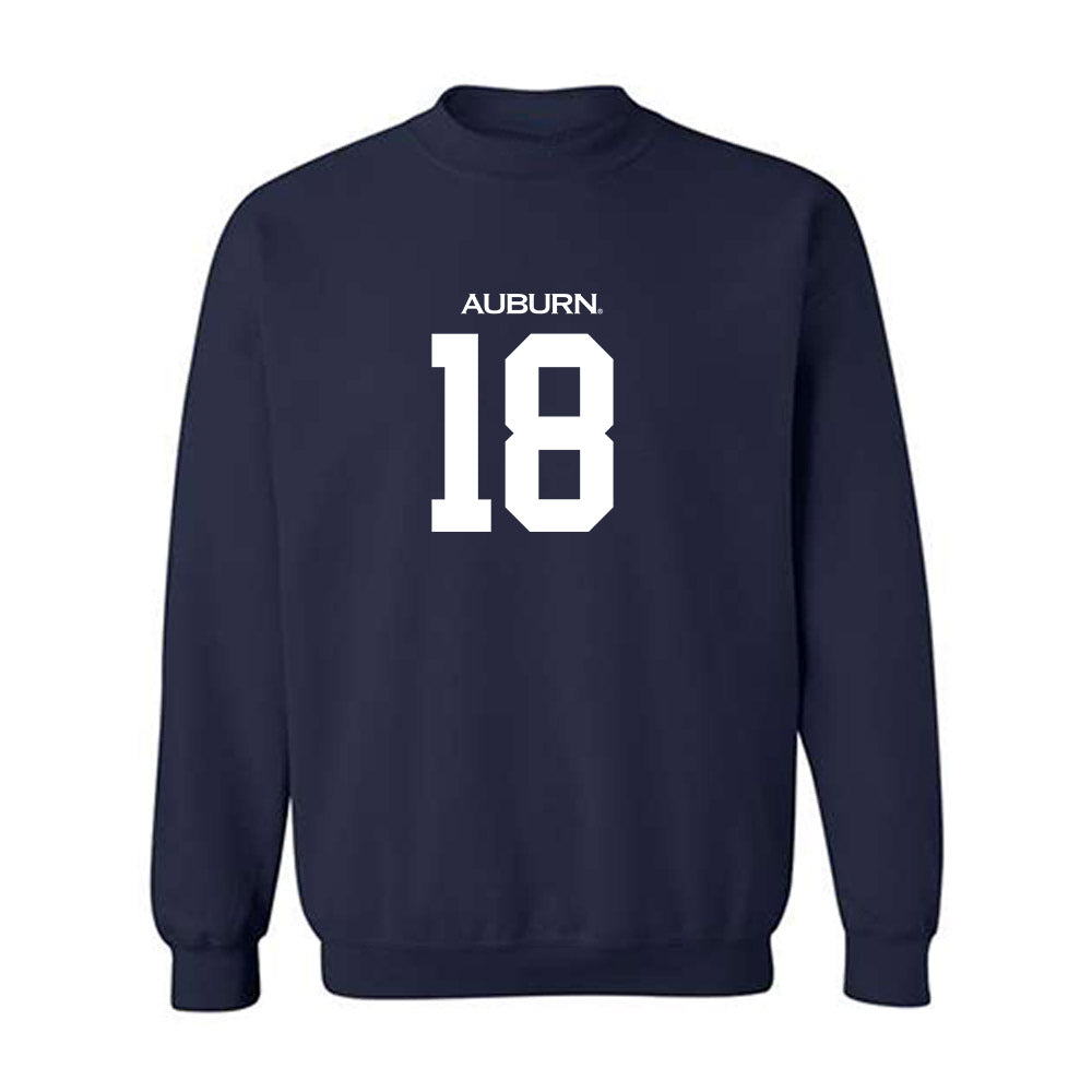 Auburn - NCAA Softball : Brit Godfrey - Replica Shersey Crewneck Sweatshirt-0
