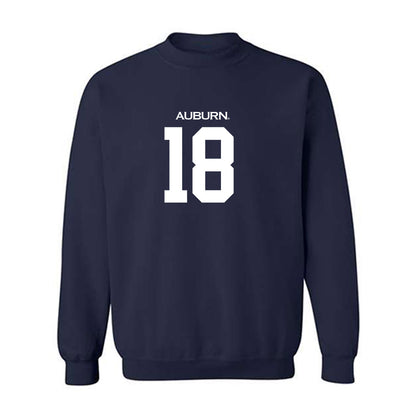 Auburn - NCAA Softball : Brit Godfrey - Replica Shersey Crewneck Sweatshirt-0