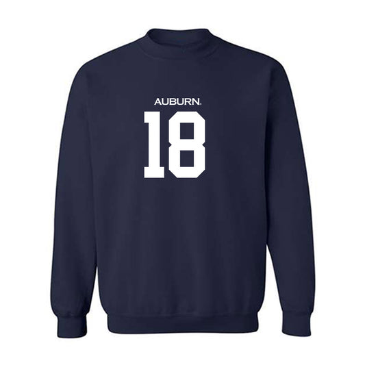 Auburn - NCAA Softball : Brit Godfrey - Replica Shersey Crewneck Sweatshirt-0