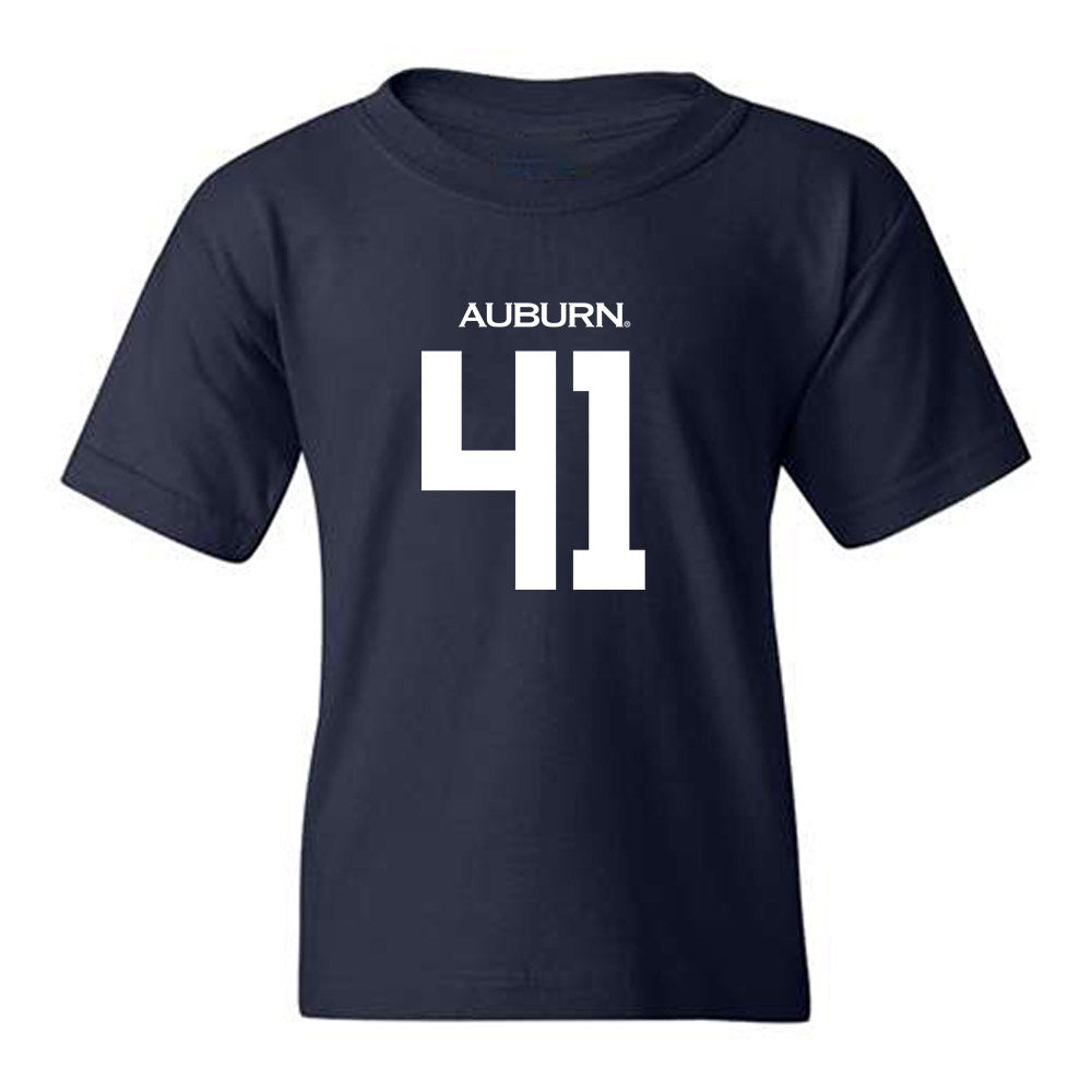 Auburn - NCAA Football : Connor Gibbs - Replica Shersey Youth T-Shirt-0