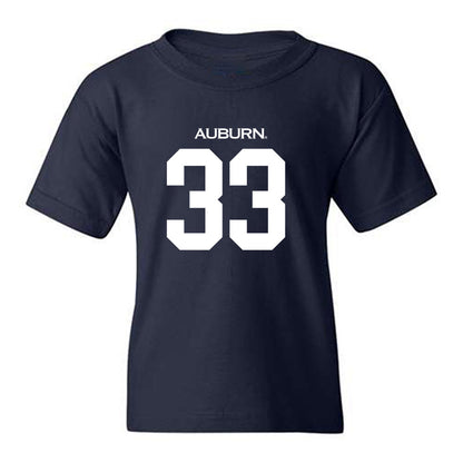 Auburn - NCAA Men's Basketball : Sebastian Williams-Adams - Replica Shersey Youth T-Shirt-0