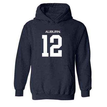 Auburn - NCAA Women's Soccer : Haley Duca - Replica Shersey Hooded Sweatshirt