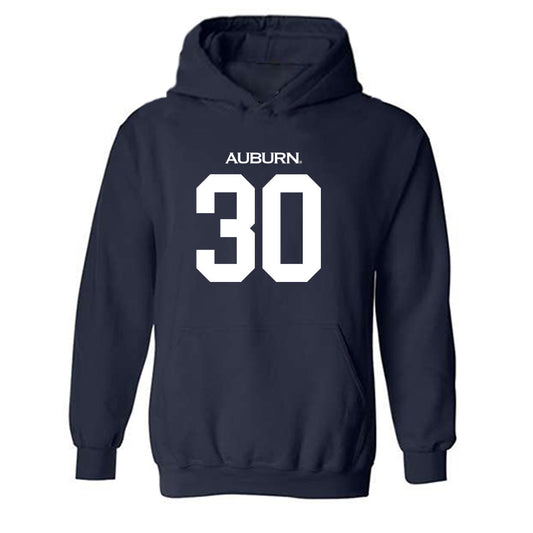 Auburn - NCAA Women's Basketball : Savannah Scott - Replica Shersey Hooded Sweatshirt