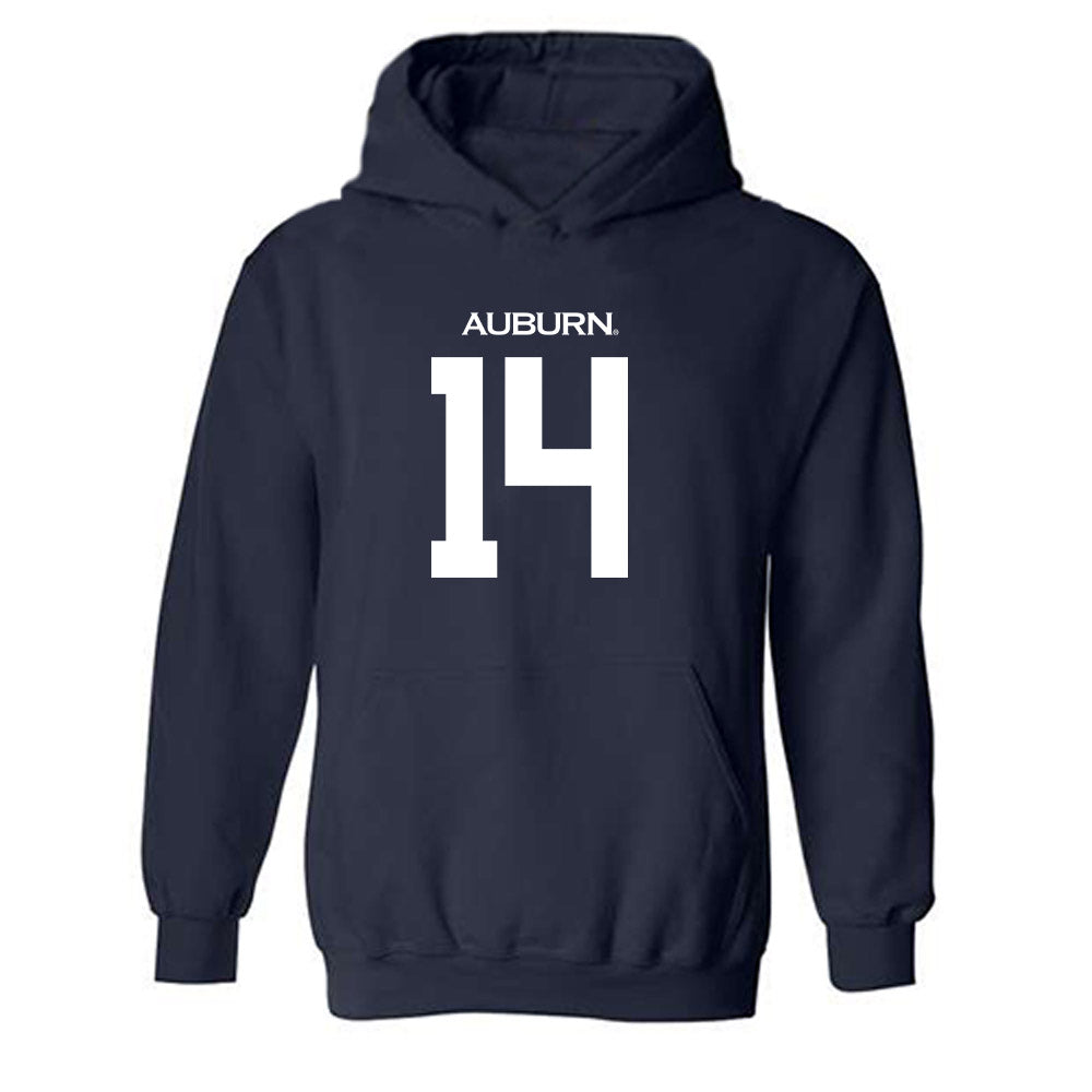 Auburn - NCAA Football : Robert Lewis - Replica Shersey Hooded Sweatshirt