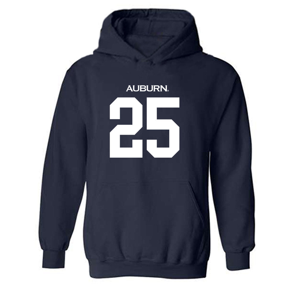 Auburn - NCAA Football : Cole Gamble - Replica Shersey Hooded Sweatshirt