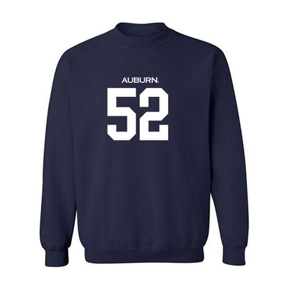 Auburn - NCAA Baseball : Tanner Waldrop - Replica Shersey Crewneck Sweatshirt-0