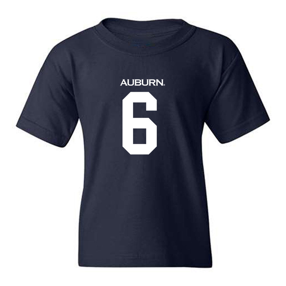 Auburn - NCAA Men's Basketball : Elyjah Freeman - Replica Shersey Youth T-Shirt-0