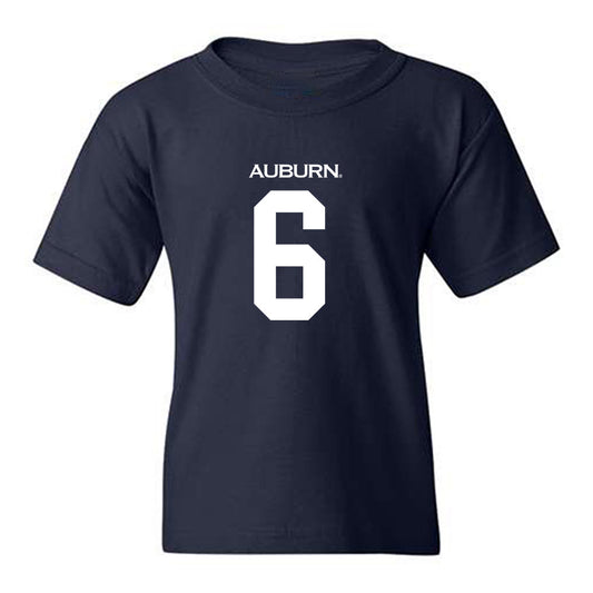 Auburn - NCAA Men's Basketball : Elyjah Freeman - Replica Shersey Youth T-Shirt-0