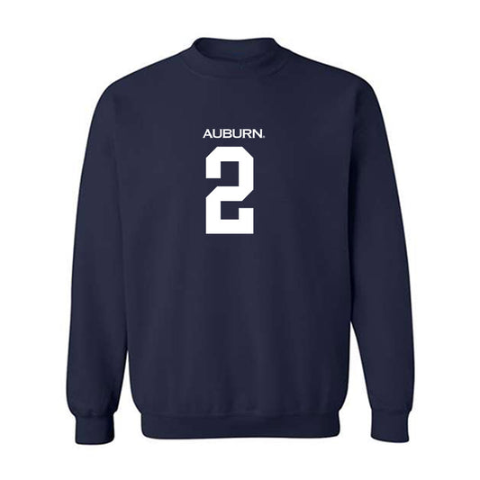 Auburn - NCAA Women's Gymnastics : Alex Irvine - Replica Shersey Crewneck Sweatshirt-0