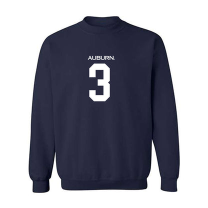 Auburn - NCAA Men's Basketball : Jahki Howard - Replica Shersey Crewneck Sweatshirt