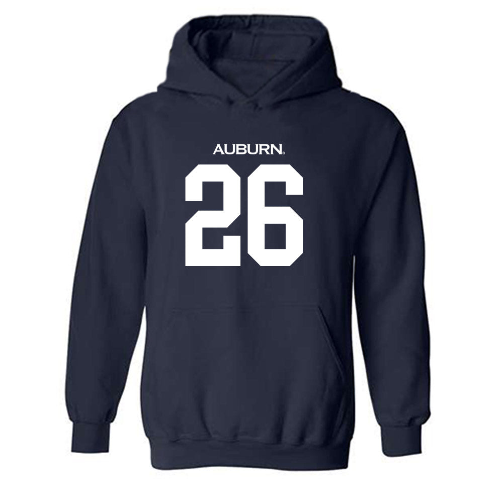 Auburn - NCAA Football : A'Mon Lane-Ganus - Replica Shersey Hooded Sweatshirt