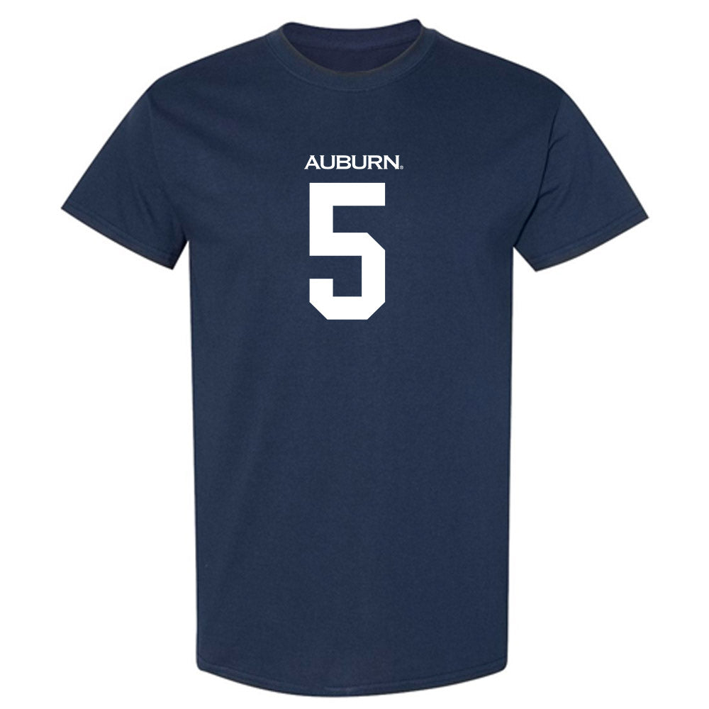 Auburn - NCAA Softball : georgia lessmann - Replica Shersey T-Shirt-0