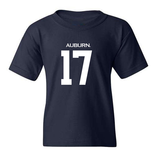 Auburn - NCAA Men's Basketball : Drake Cardwell - Replica Shersey Youth T-Shirt