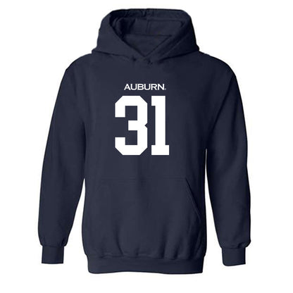 Auburn - NCAA Women's Soccer : Jordyn Crosby - Replica Shersey Hooded Sweatshirt