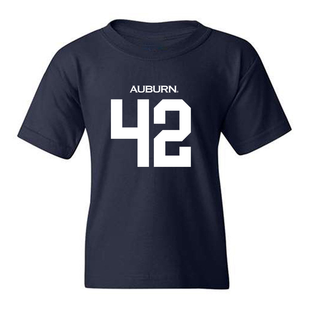 Auburn - NCAA Football : Tate Johnson - Replica Shersey Youth T-Shirt-0