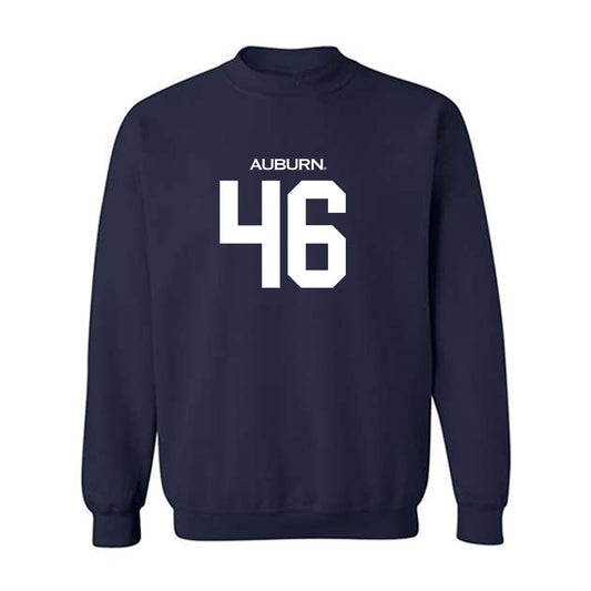 Auburn - NCAA Baseball : Saxon Roberts - Replica Shersey Crewneck Sweatshirt-0